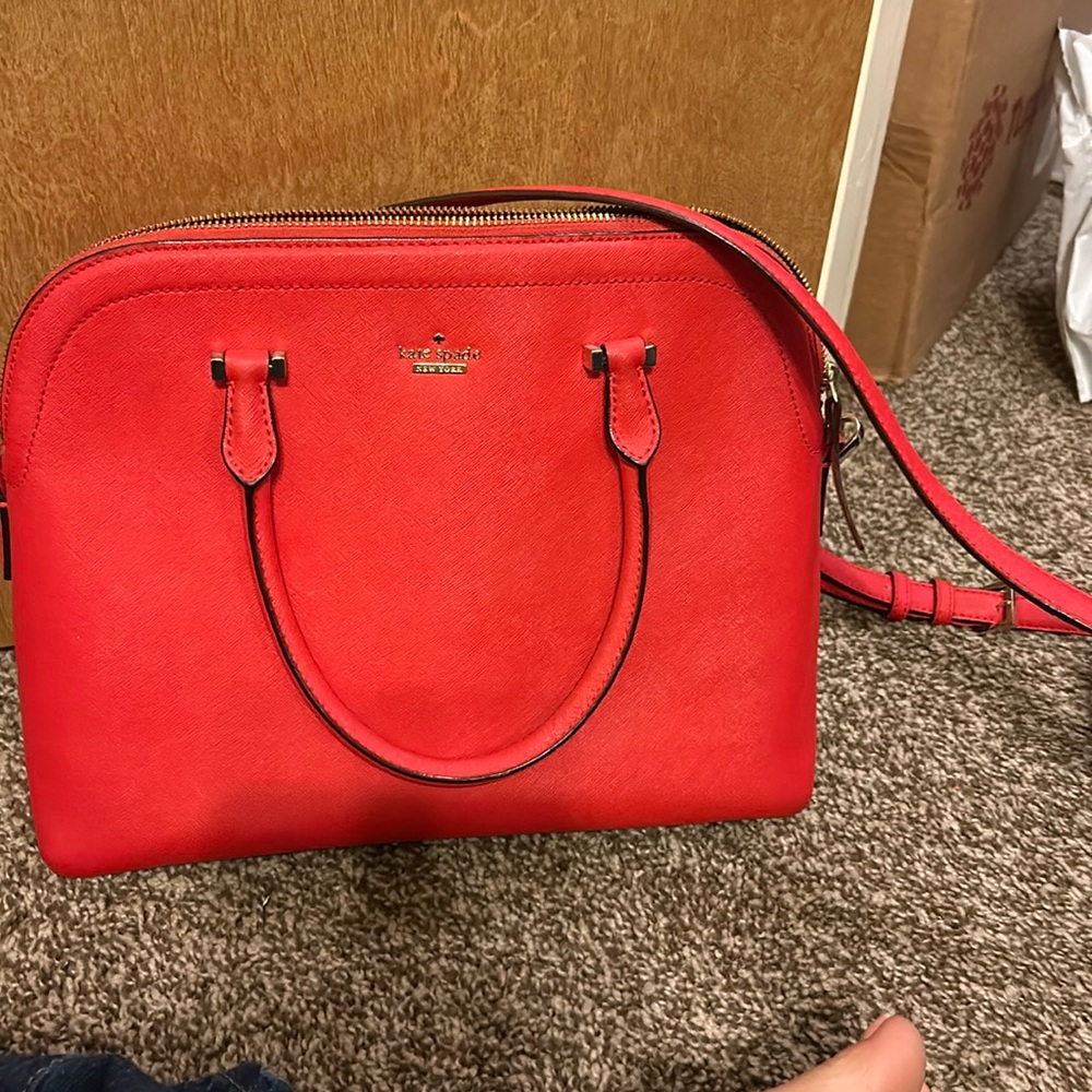 Kate spade red purse